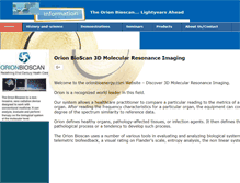Tablet Screenshot of orionbioenergy.com